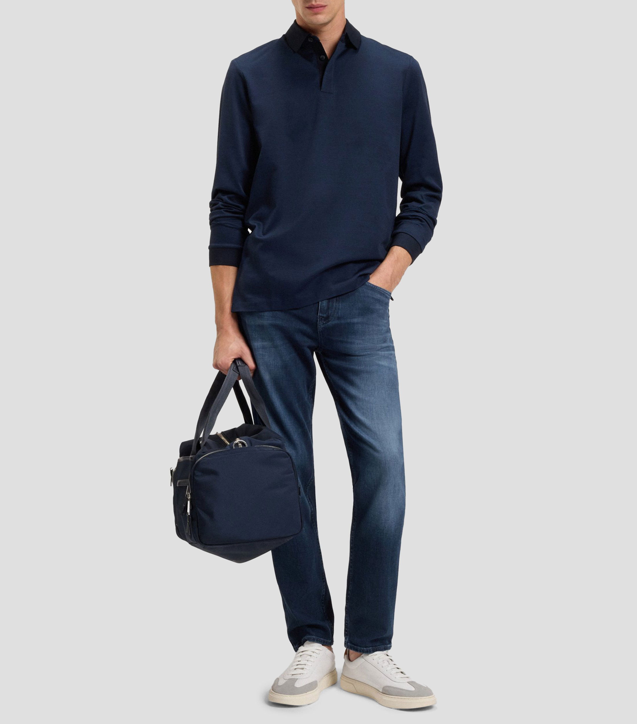 Jeans Maine regular fit en suave denim Hombre